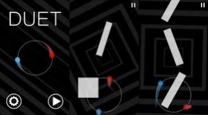 Duet.  Casual game for iPhone and iPad, from Kumobius                 